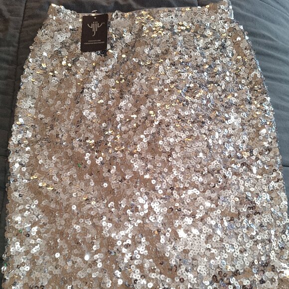 Women's Sequence Skirt High Waist - Picture 5 of 6